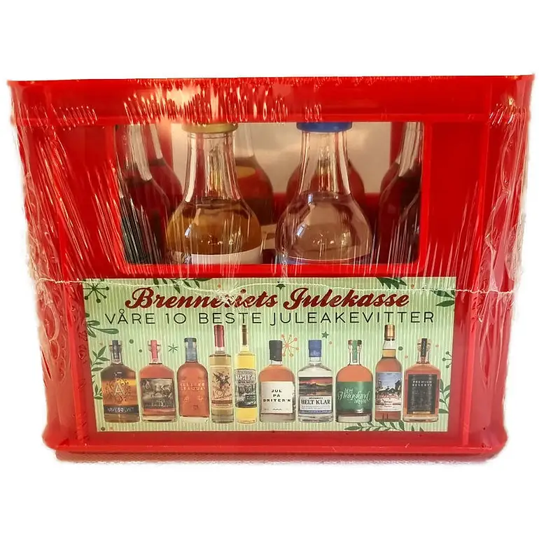 Brenneriets Julekasse • 40% - 10×5 cl Brenneriets Julekasse • 40% - 10×5 cl