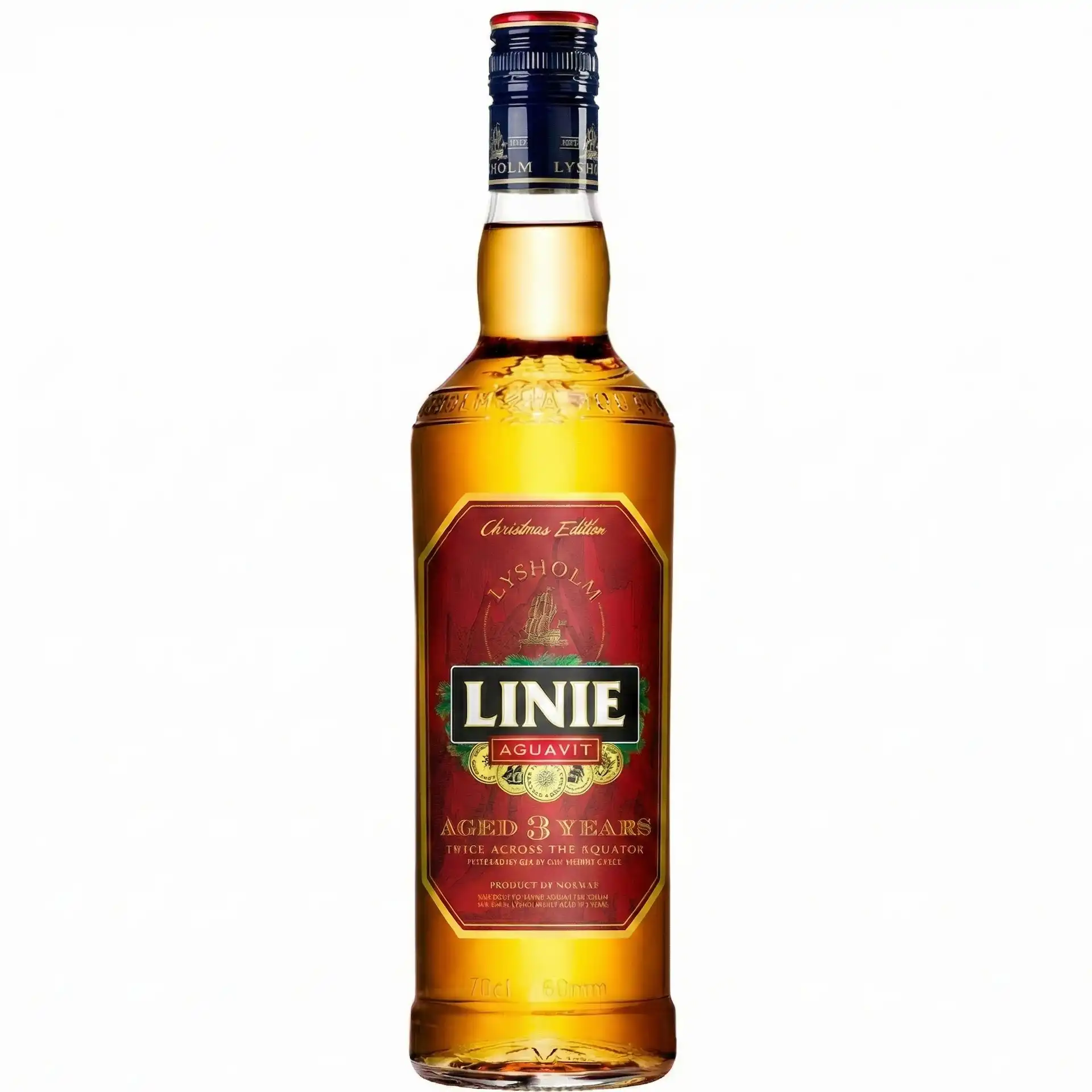 Lysholm Linie Aquavit Christmas Edition • 41,5% – 70 cl. Lysholm Linie Aquavit Christmas Edition • 41,5% – 70 cl.